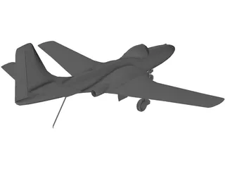 FH-1 Phantom 3D Model preview