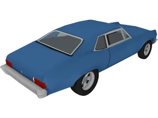 Chevrolet Nova SS (1972) 3D Model preview