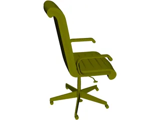 Sapper Executive Armchair 3D Model preview