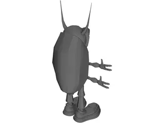 Demon 3D Model preview