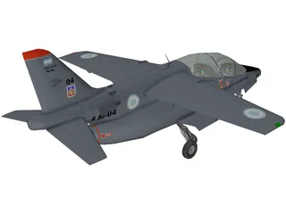 FMA IA-63 Pampa 3D Model preview