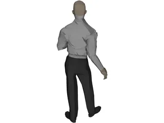 Man 3D Model preview