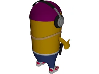 Music Monster 3D Model preview
