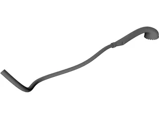 Showerhead 3D Model preview
