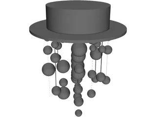 Bubble Lights 3D Model preview