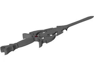Master Sword 3D Model preview