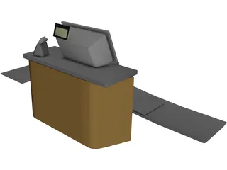 Cahier 3D Model preview