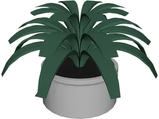 Houseplant 3D Model preview