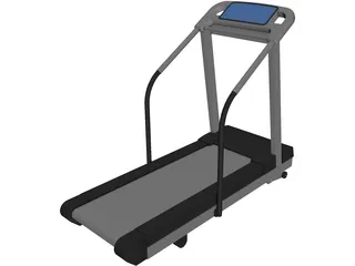 Treadmill 3D Model preview