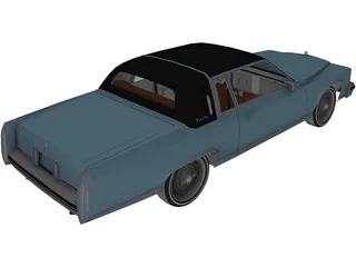 Cadillac DeVille Coupe (1984) 3D Model preview