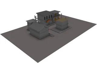 Buildings 3D Model preview