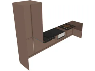 Kitchen 3D Model preview