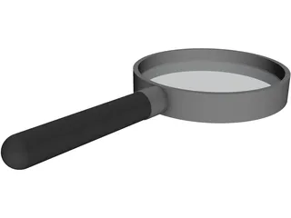 Magnifier 3D Model preview