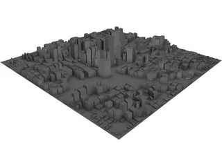 City 3D Model preview