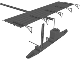 Tollgate 3D Model preview