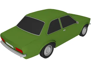 Opel Kadett C (1973) 3D Model preview