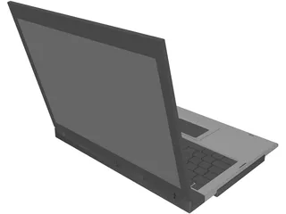 Notebook 3D Model preview