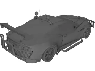 Aston Martin Road Warrior 3D Model preview