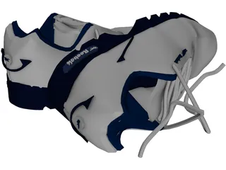 Boots Reebok 3D Model preview