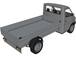 Mercedes-Benz Truck 3D Model preview