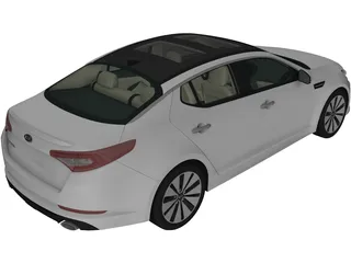 Kia Optima (2011) 3D Model preview
