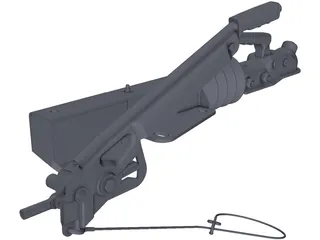 AL-KO AK-160 Breakes Lock 3D Model preview
