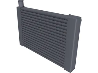 Radiator 3D Model preview