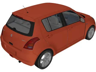 Suzuki Swift 3D Model preview