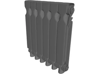 Radiator 3D Model preview
