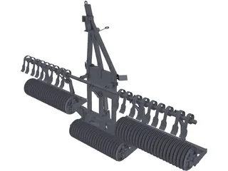 Cambridge Roller 3D Model preview