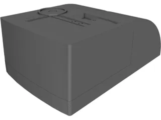 Smart Meter Sagecom 3D Model preview
