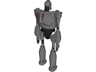 Iron Giant 3D Model preview