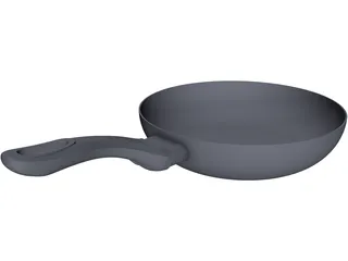 Frying Pan 3D Model preview