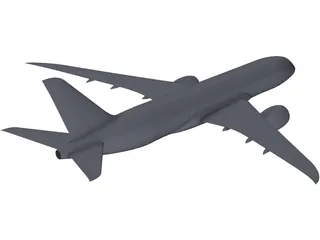 Boeing 787 3D Model preview
