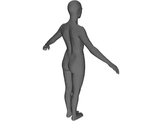 Female 3D Model preview