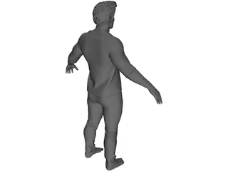 Male 3D Model preview