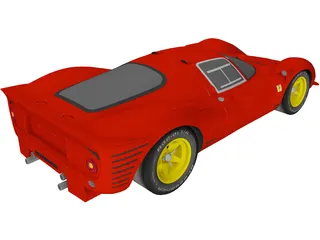 Ferrari F330 P4 (1967) 3D Model preview