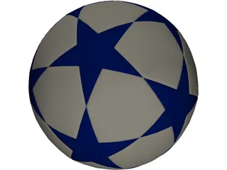 Football 3D Model preview