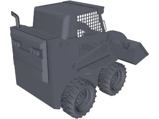 Bobcat 3D Model preview