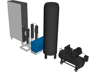 Ozone Generator 3D Model preview