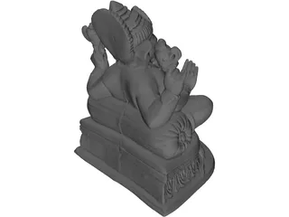 Ganpati 3D Model preview