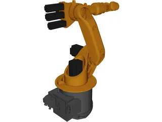 Kuka KR 16 Robot 3D Model preview