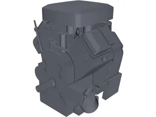 Briggs&Stratton Vanguard 18hp 3D Model preview