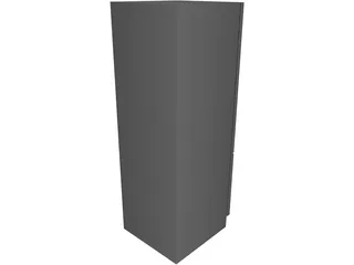 Refrigerator 3D Model preview