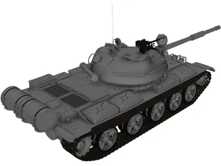 T62A 3D Model preview
