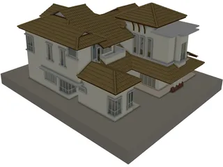 House 3D Model preview