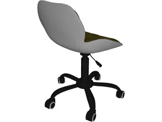 Modern Armchair 3D Model preview