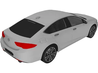 Opel Insignia (2018) 3D Model preview