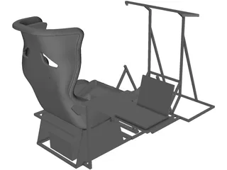 Playseat 3D Model preview