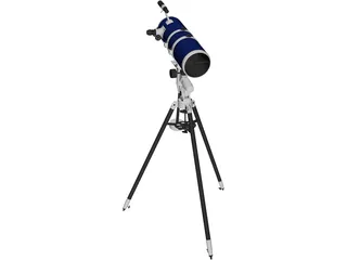 Electronic Telescope 3D Model preview